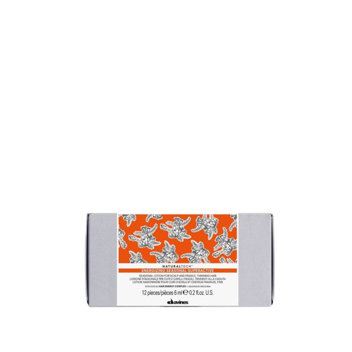 Davines NaturalTech Energizing Seasonal Superactive Mevsimsel Dökülme Önleyici Losyon 12x6 ml