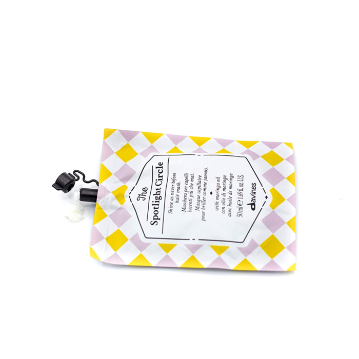 Davines The Spotlight Circle Mat Saçlar için Parlaklık Kazandıran Bakım Maskesi 50 ml - Görsel 2